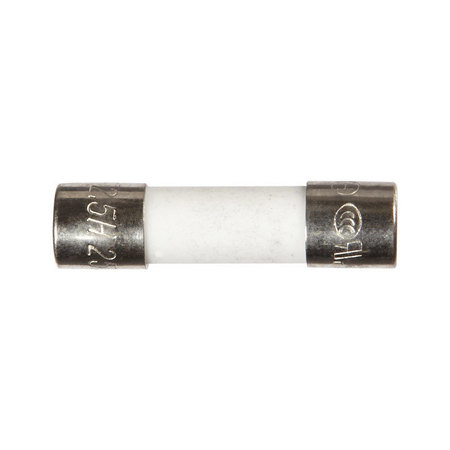 JANDORF Ceramic Fuse, S501 (FCD) Series, Fast-Acting, 2.5A, 250V AC 60720
